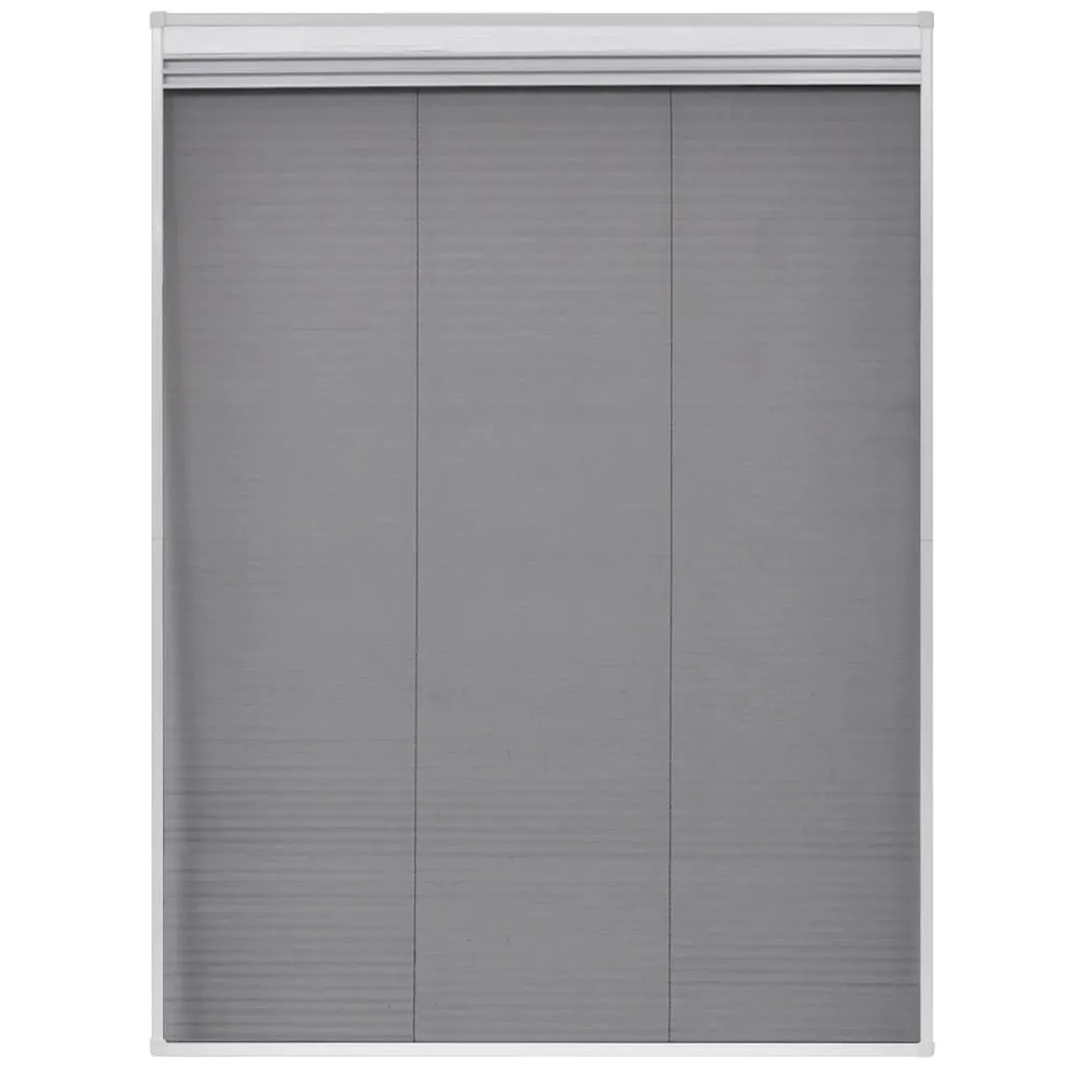 vidaXL Insektenschutz-Plissee für Fenster Jalousie Aluminium 60x80 cm 142615_4