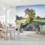 Komar Vlies Fototapete A New Day in Paradise, 400x250 cm, mit Landschaftsmotiv im Kinderzimmer.