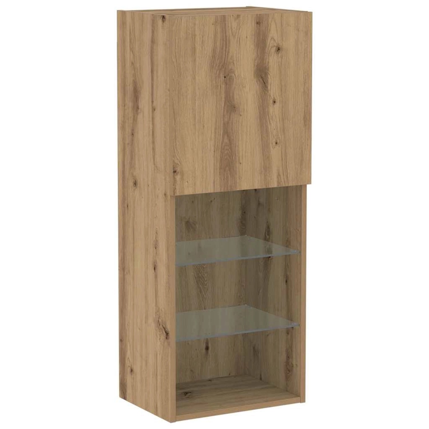 vidaXL Wandmontierter TV-Schrank Artisan-Eiche 40,5 x 30 x 102 cm 863088 günstig online kaufen