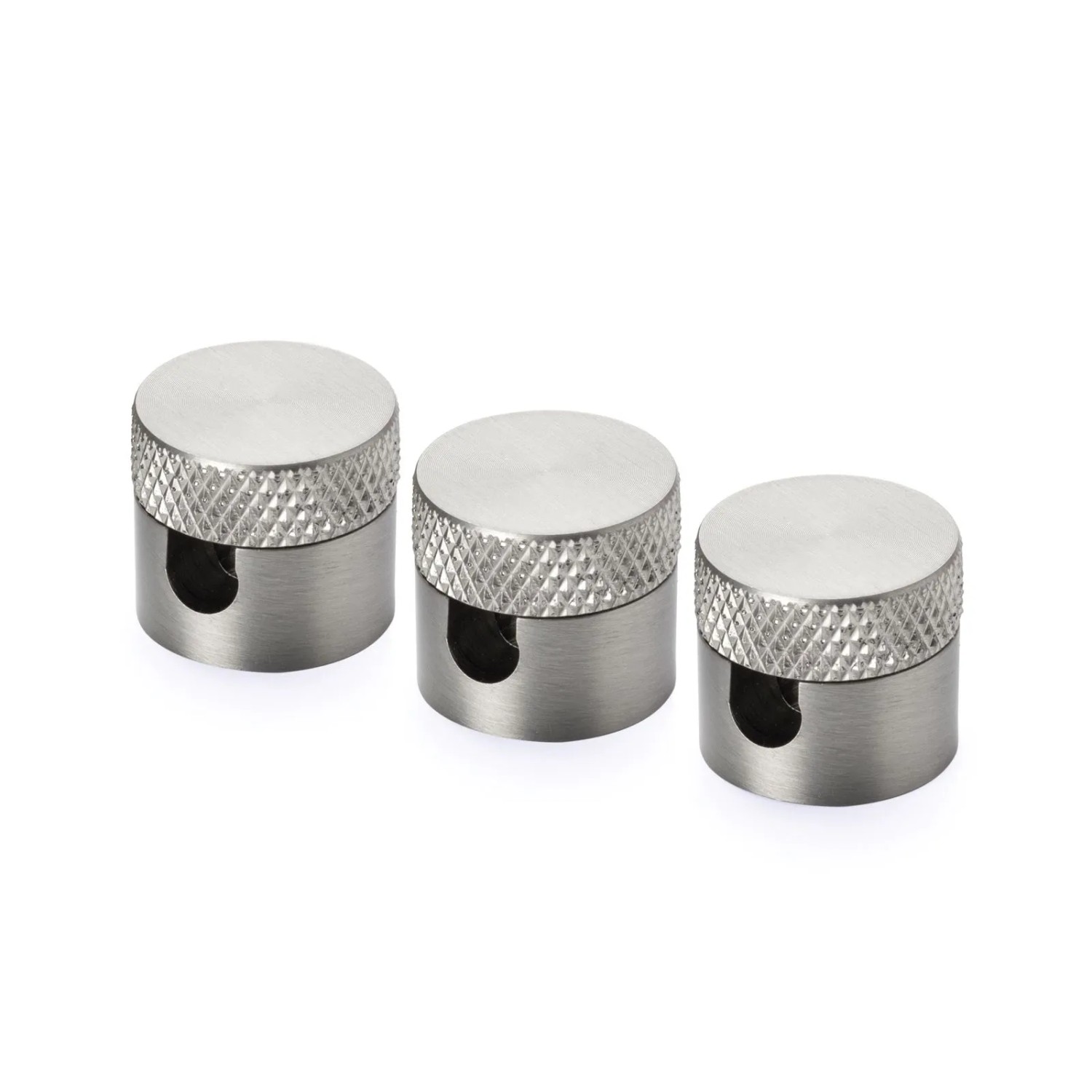 Orion Lightstyle Wand und Deckenpin Ø 19 mm Metall Nickel Matt 3 Stück