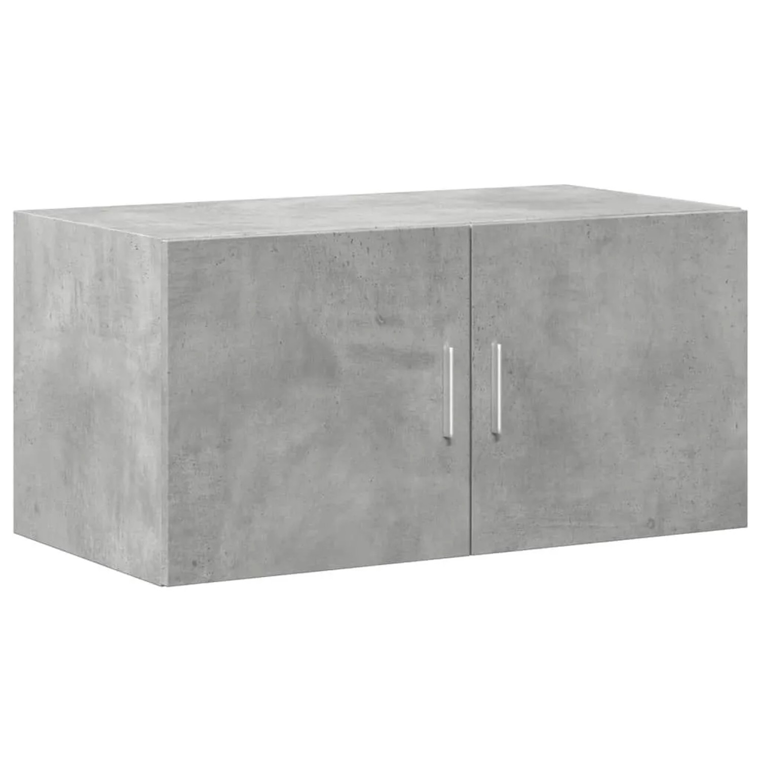 vidaXL Wandschrank Betongrau 80x42,5x40 cm Holzwerkstoff 846127