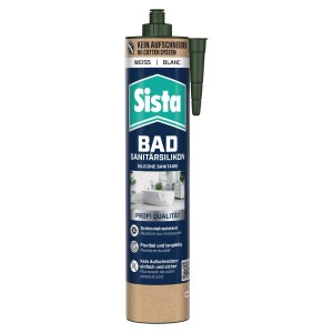 Sista Sanitär-Silikon für Bad & Küche Weiß 280 ml