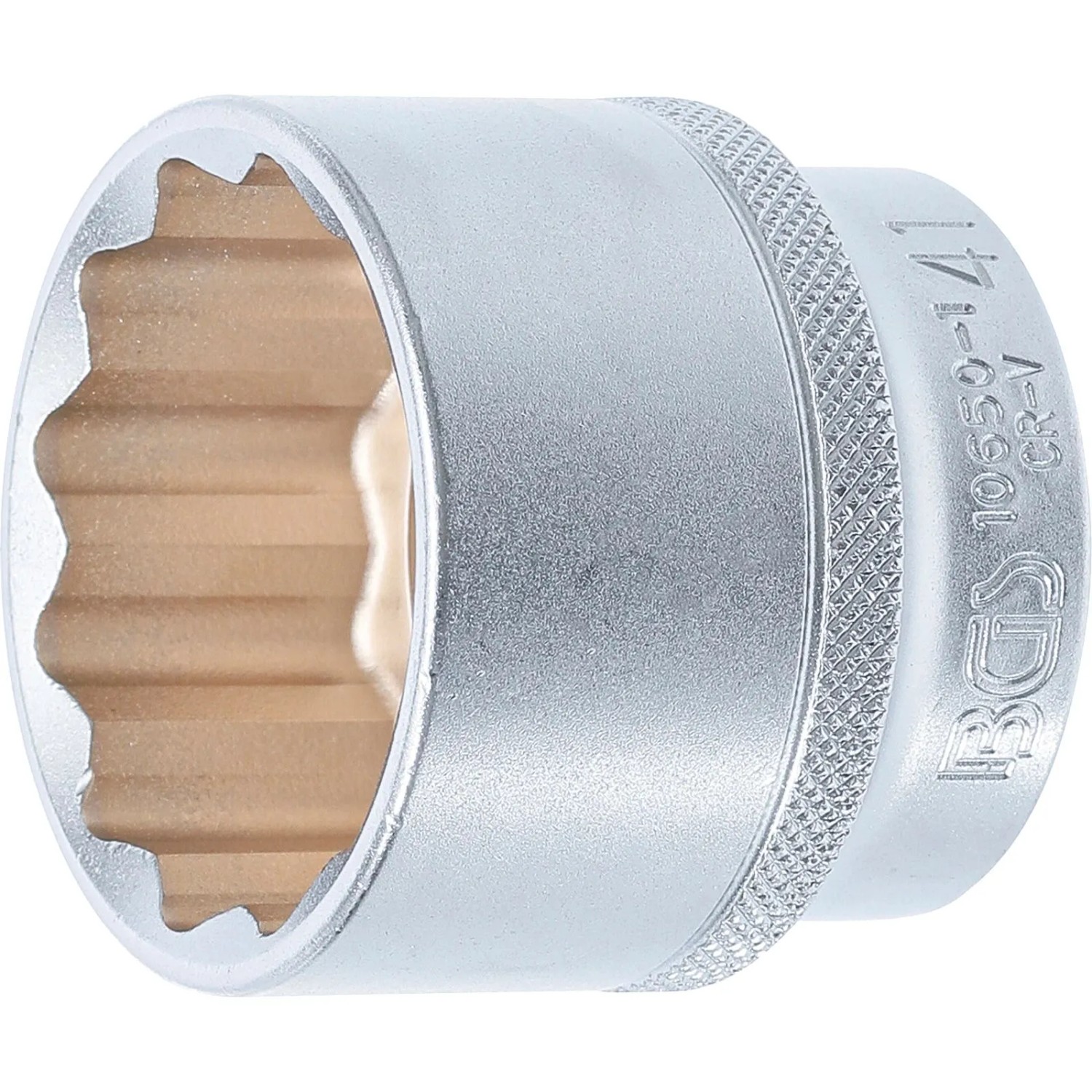BGS Steckschlüssel Einsatz Zwölfkant Antrieb Innenvierkant 12 5 Mm  1 2 Zoll  SW 41 Mm 10650 1