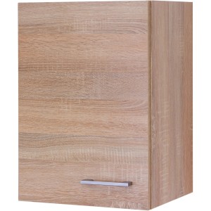 Flex-Well Oberschrank Florida in Sonoma Eiche, 40x55 cm, Küchen-Hängeschrank mit Tür und Griff.