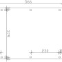 Technische Zeichnung des Skan Holz Carport Fichtelberg mit Maßangaben (423x566cm).