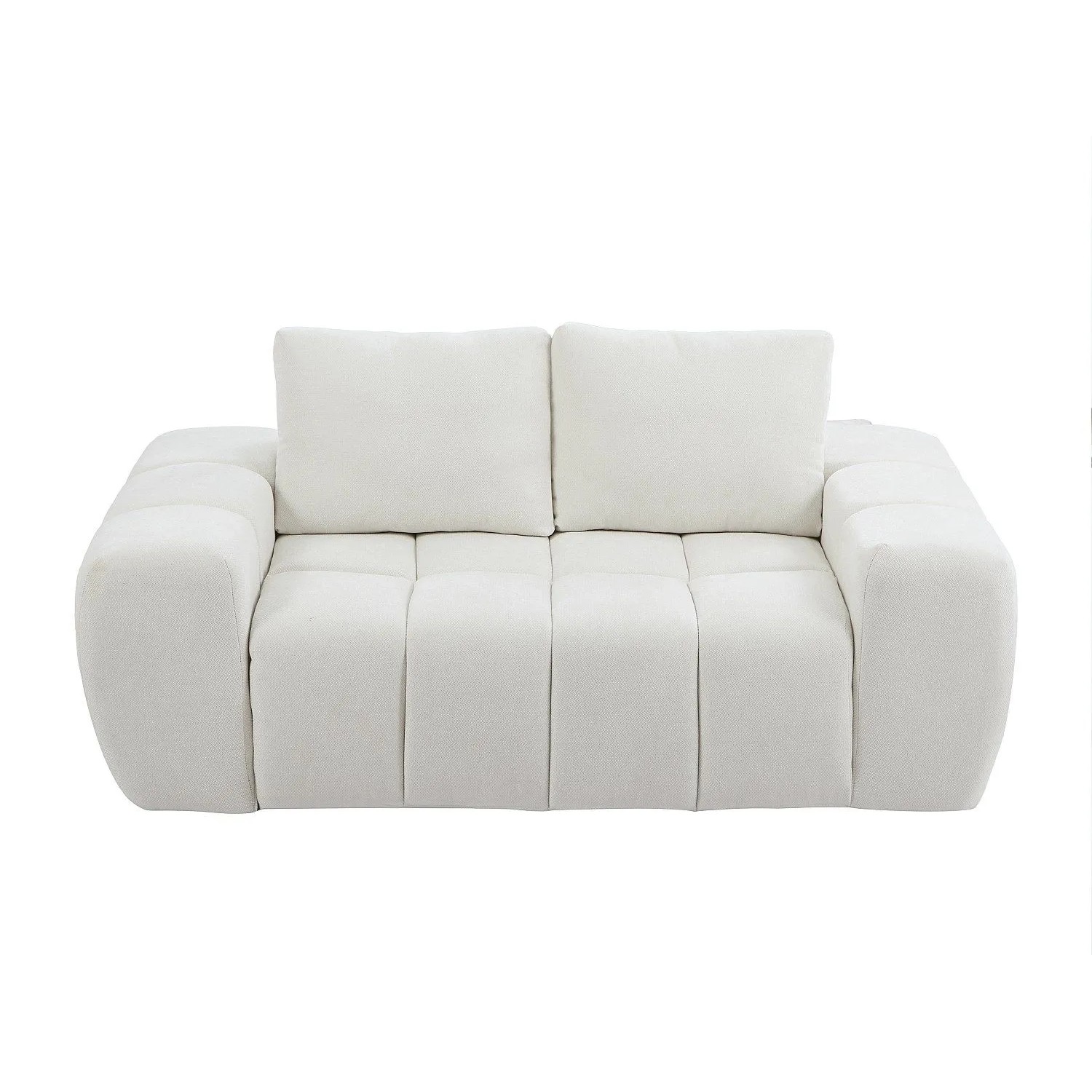 Vente-unique Sofa Ohne Schlafmöglichkeit Benafo Beige 190 cm
