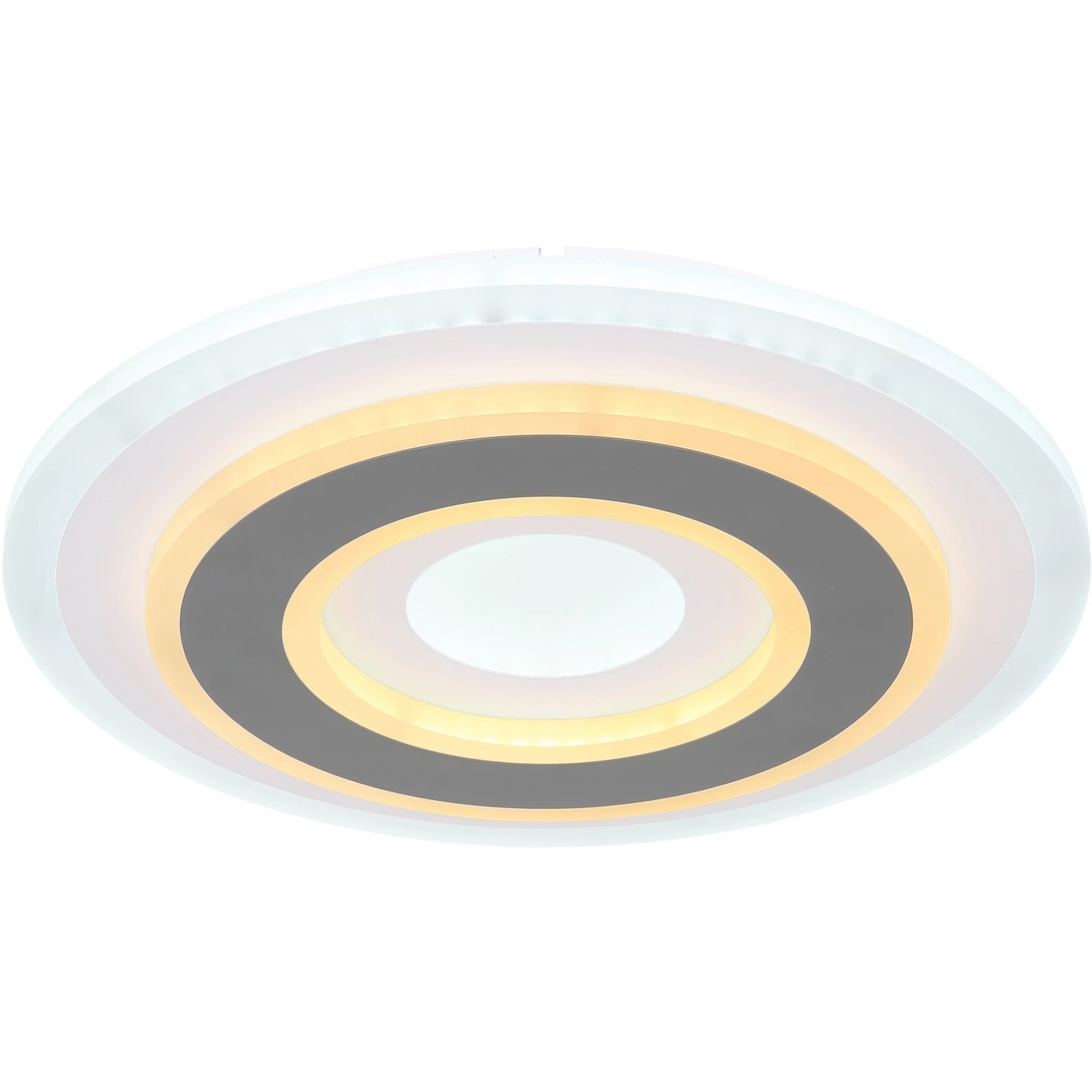 Globo LED Deckenleuchte Sabatino weiß, opal, anthrazit, mit Fernbedienung