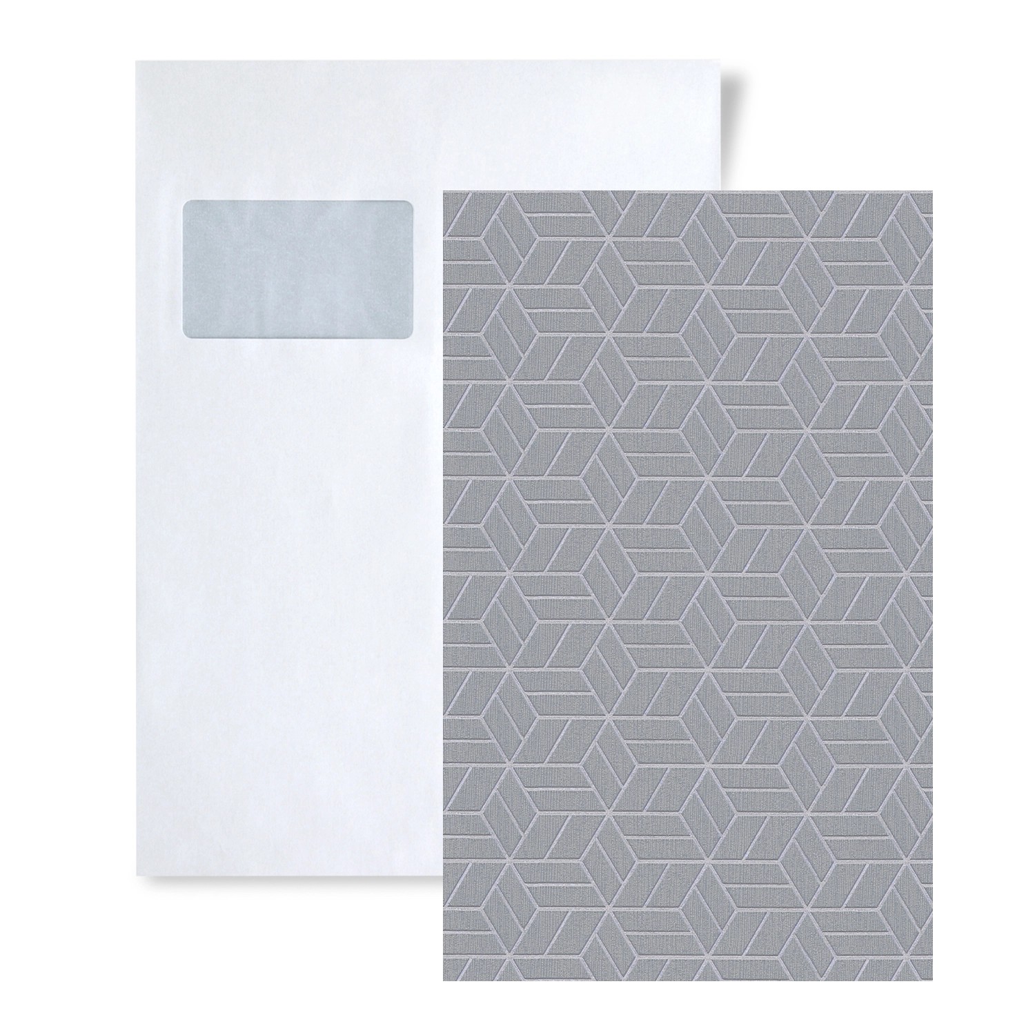 PROFHOME 1 MUSTERSTÜCK S-369204-GU DIN A4 MUSTER der Geometrischen Tapete günstig online kaufen