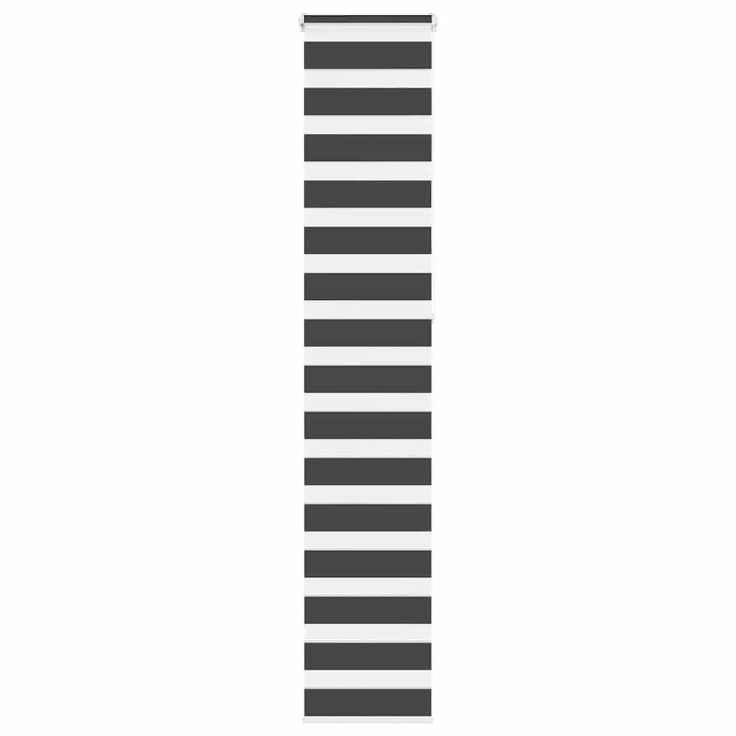 vidaXL Doppelrollo Schwarz 45x230 cm Stoffbreite 40,9 cm Polyester 4014276 günstig online kaufen