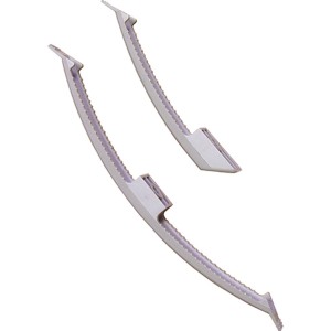 Kabelklemmbügel für bis zu 16 Kabel, 50 Stück im Set, zur Befestigung von Leitungen.