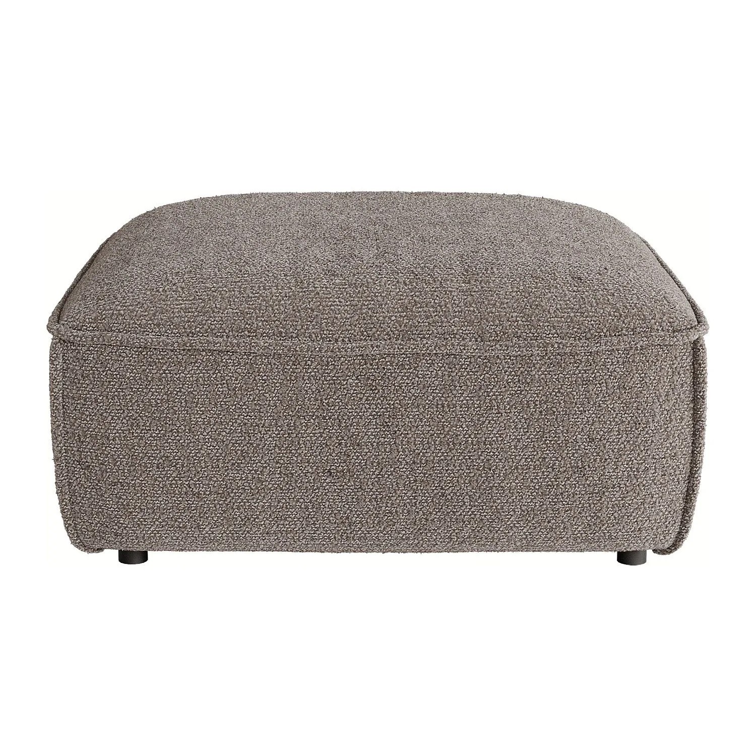Vente-unique Sitzhocker Camilio Taupe 75 cm
