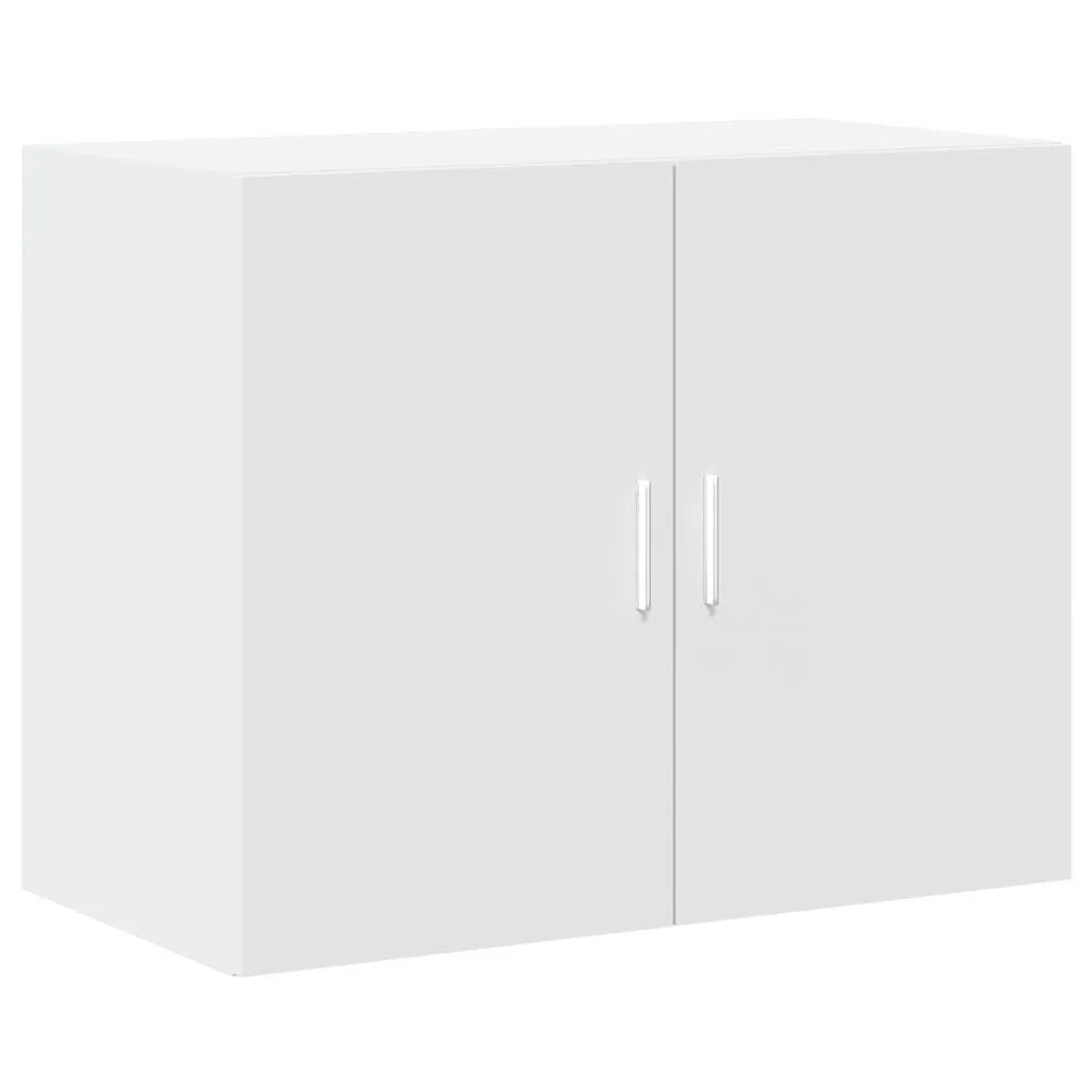 vidaXL Wandschrank Weiß 80x42,5x64 cm Holzwerkstoff 846131