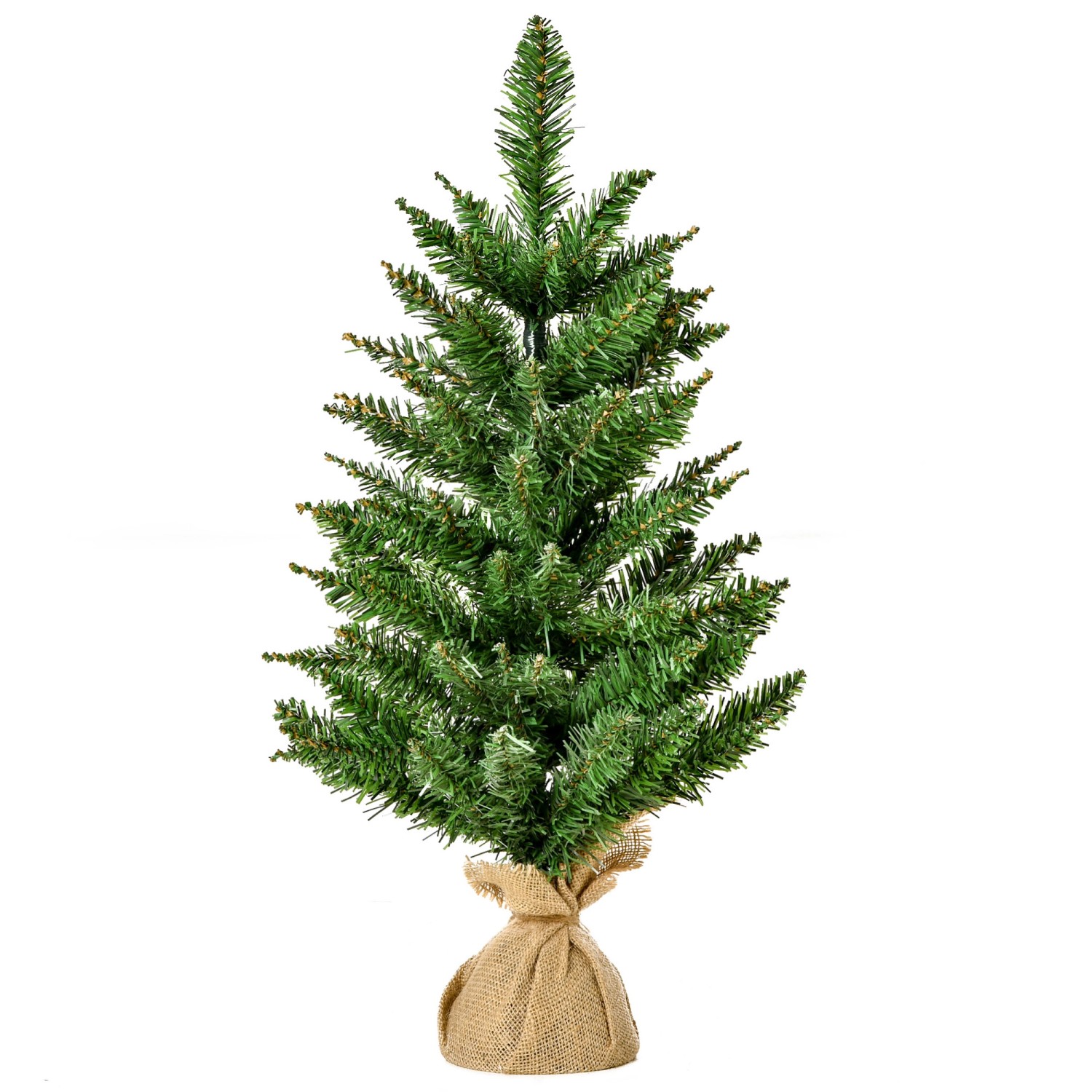 HOMCOM Weihnachtsbaum für Tisch 0,6 m 70 Zweige günstig online kaufen