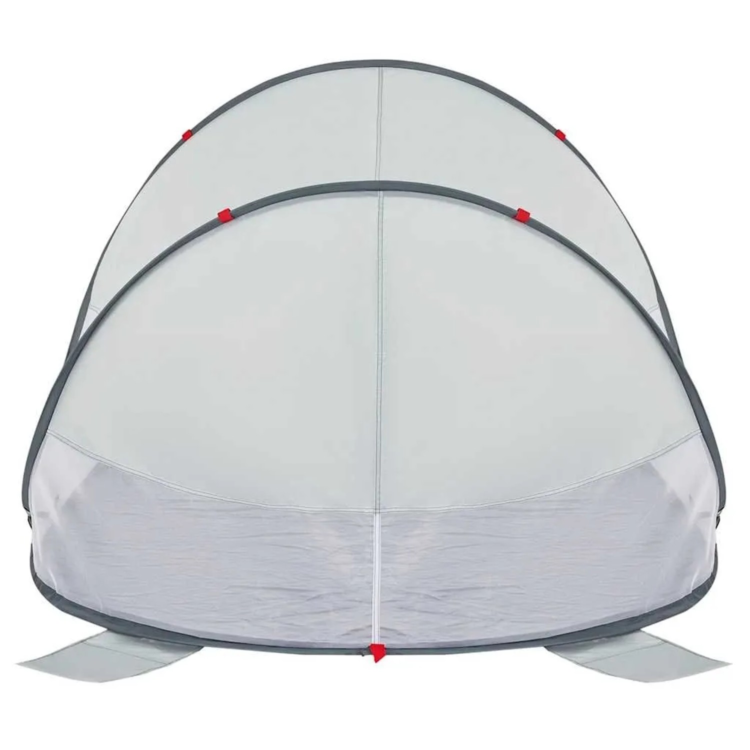 vidaXL Strandzelt Grau Pop-Up Wasserdicht 4004151_7