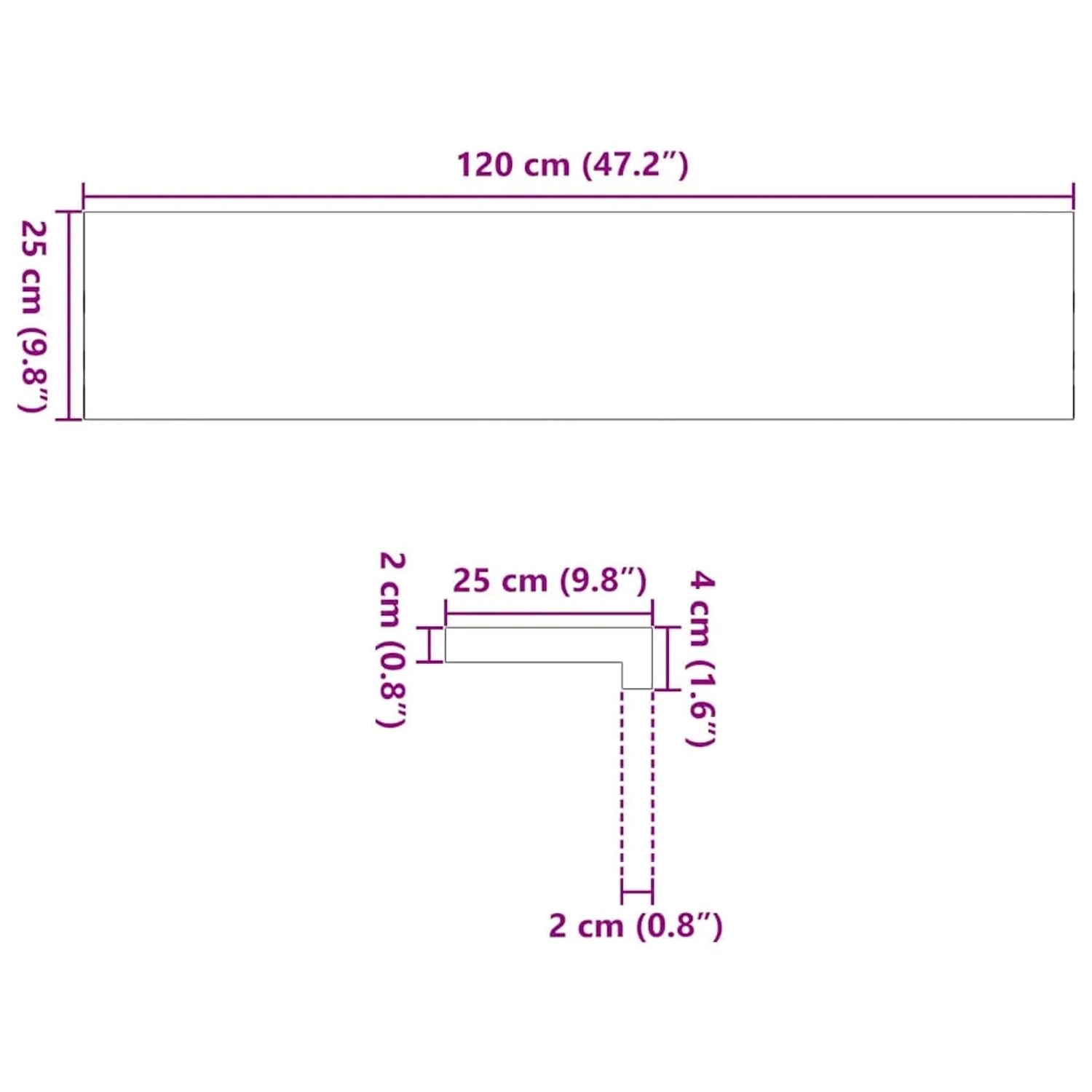 vidaXL Treppenstufen 20 Stk Hellbraun 120x25x2 cm Massivholz Eiche 3283006_11