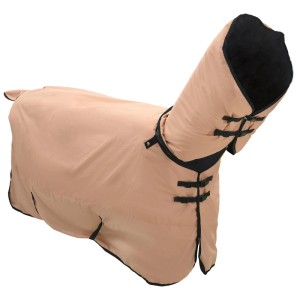vidaXL Pferdedecke Cappuccino 135 cm Polyester 42013183
