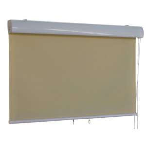 Jet-Line Sichtschutzrollo mit Kassette in Beige 1,0 x 2,3 m