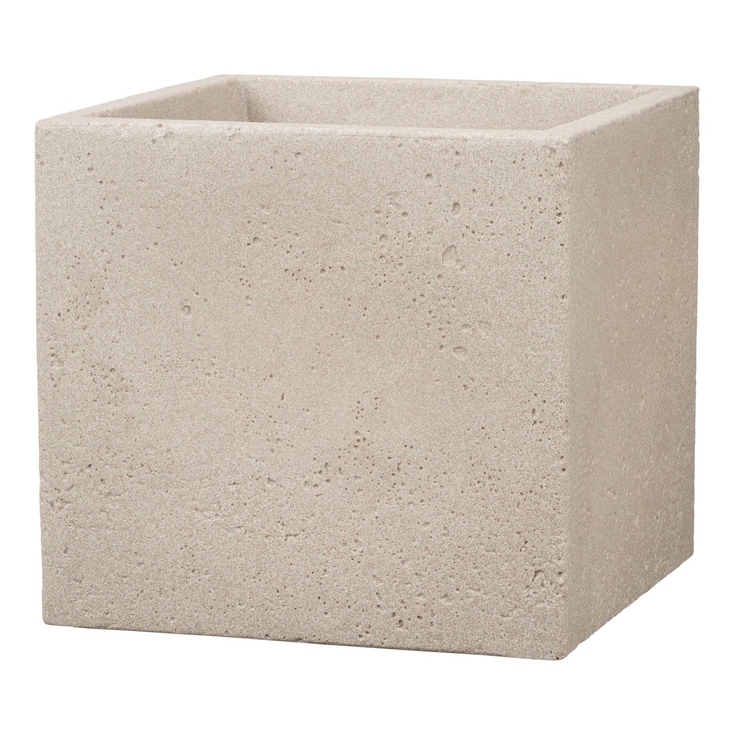 Scheurich Pflanzgefäß C-Cube PE 27 cm x 28,5 cm x 28,5 cm Sand