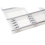 Ninka Cuisio Seitenabschlusswand aus transluzentem Graphit-Kunststoff für Schubladeneinsätze.