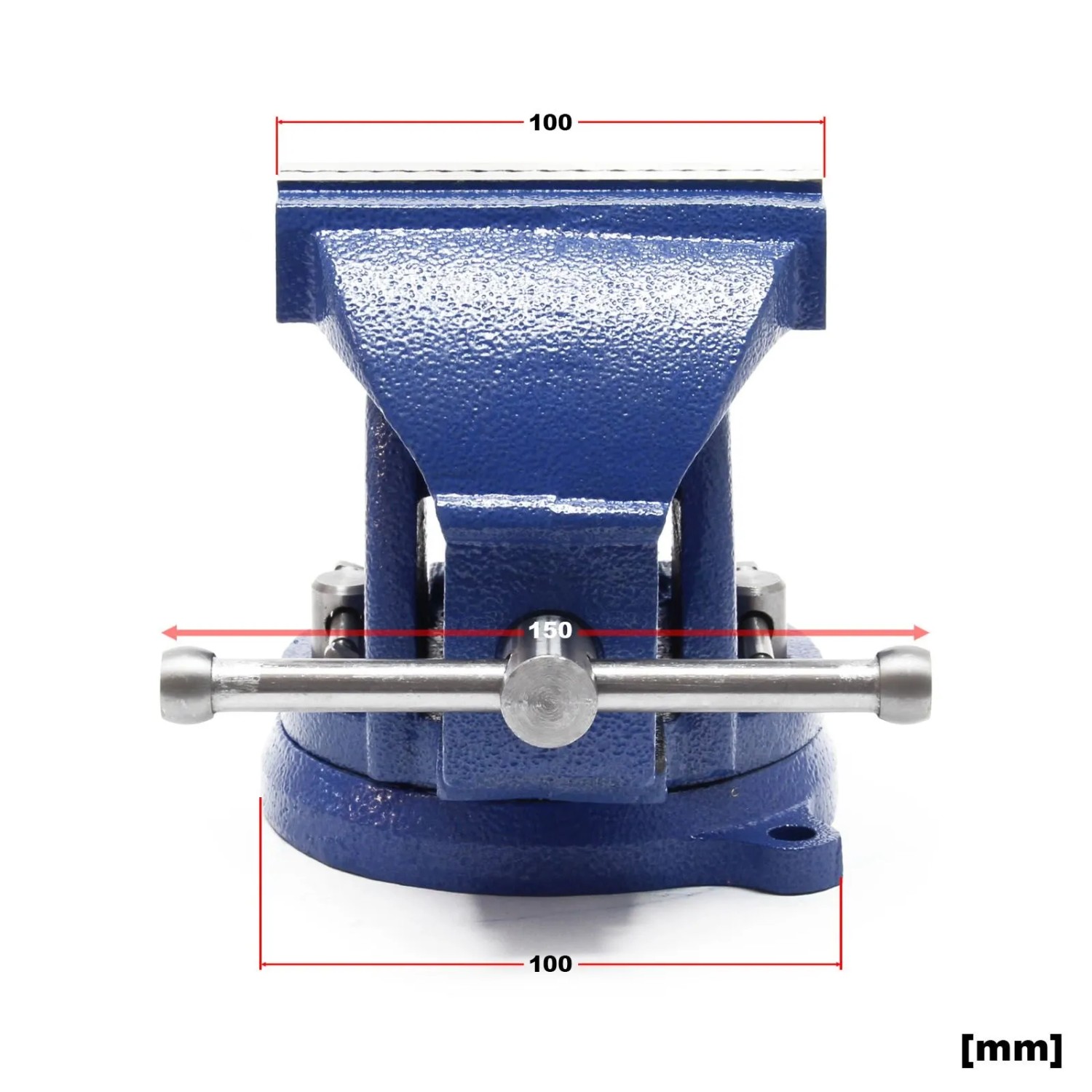 Wiltec Schraubstock Heavy Duty 100Mm Klemmbacke Amboss Werkbank Hd Spannwerkzeug_4