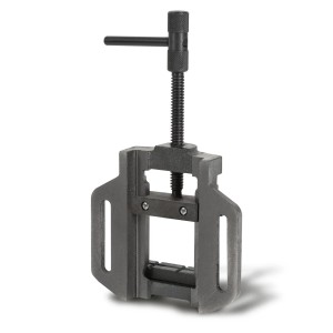 EBERTH Maschinenschraubstock, 125mm Backenbreite, max. 100mm Spannweite, aus Grauguss und Stahl.