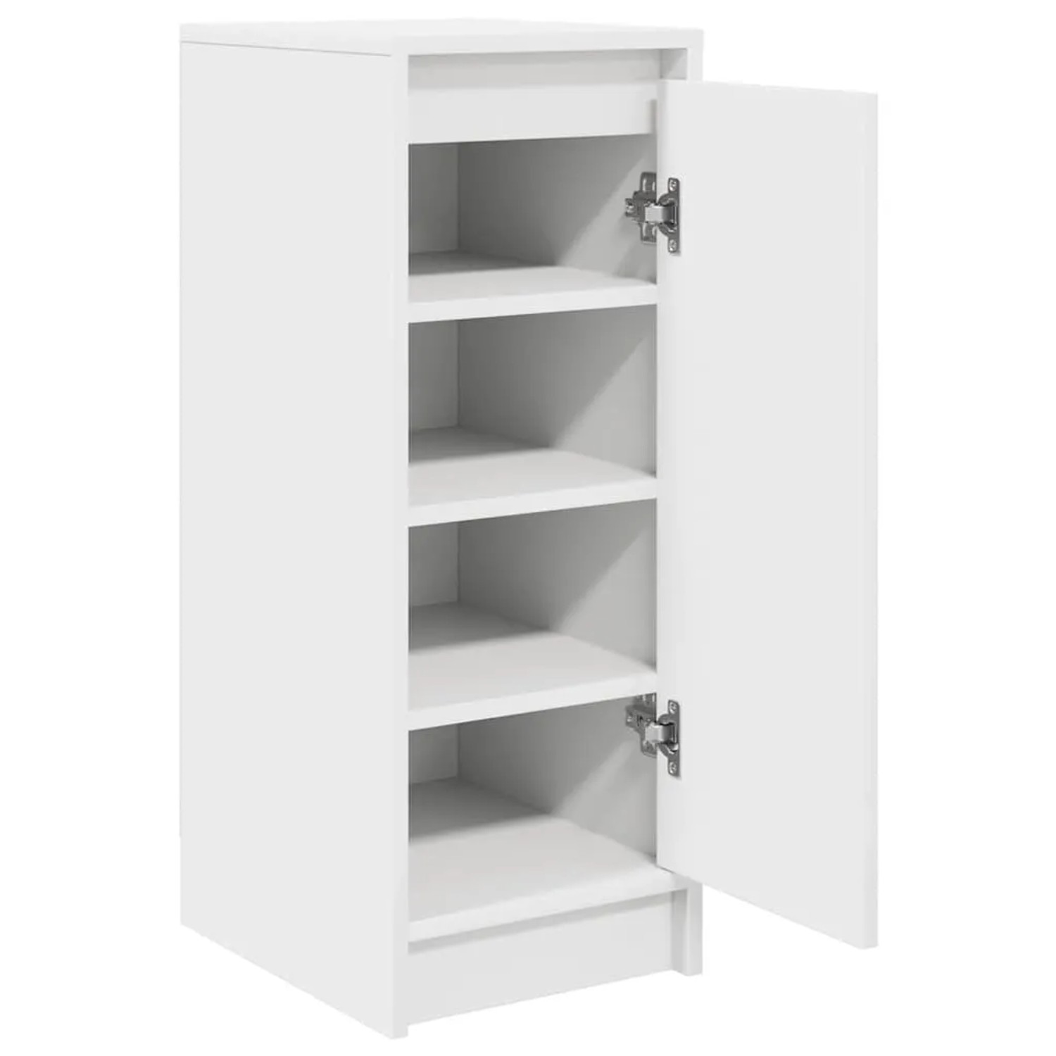 vidaXL Schuhschrank Weiß 29,5x34x76 cm Holzwerkstoff 861859_5