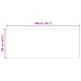 vidaXL Kunstschaffell Teppich Tafalla Anthrazit 100 x 200 cm Polyester 42021591_10