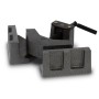 EBERTH Winkelschraubstock, 104mm Backenbreite, Grauguss, für Werkbankmontage.