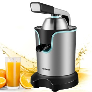 Steinborg SB-7051 Zitruspresse Saftpresse Edelstahlgehäuse 800 Watt