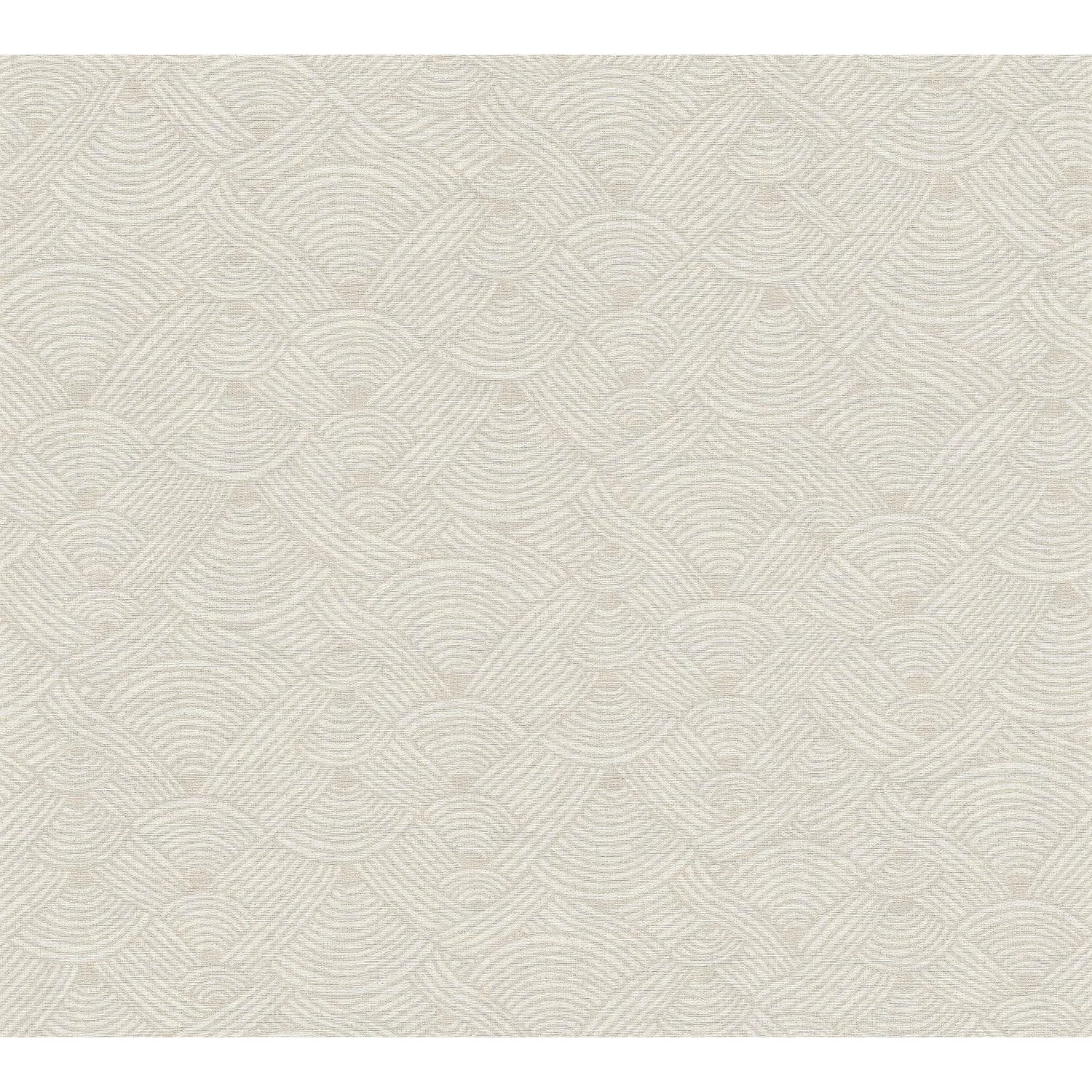 PROFHOME 387425-GU Ethno Tapete Grafisch Matt Beige Weiß Taupe 0,53 m x 10, günstig online kaufen