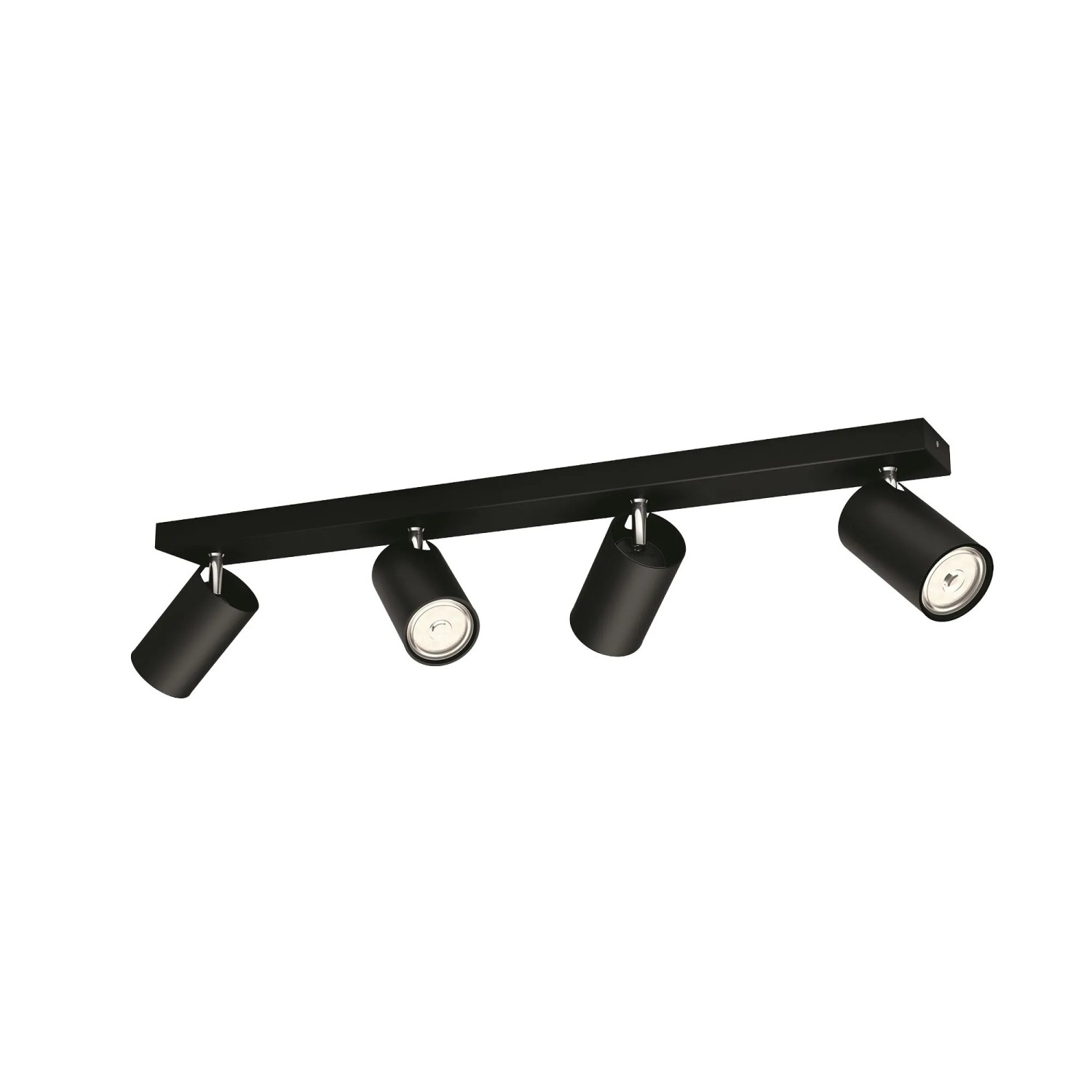 Philips Spot MyLiving Kosipo 4-Flammig 5,5 W Schwarz