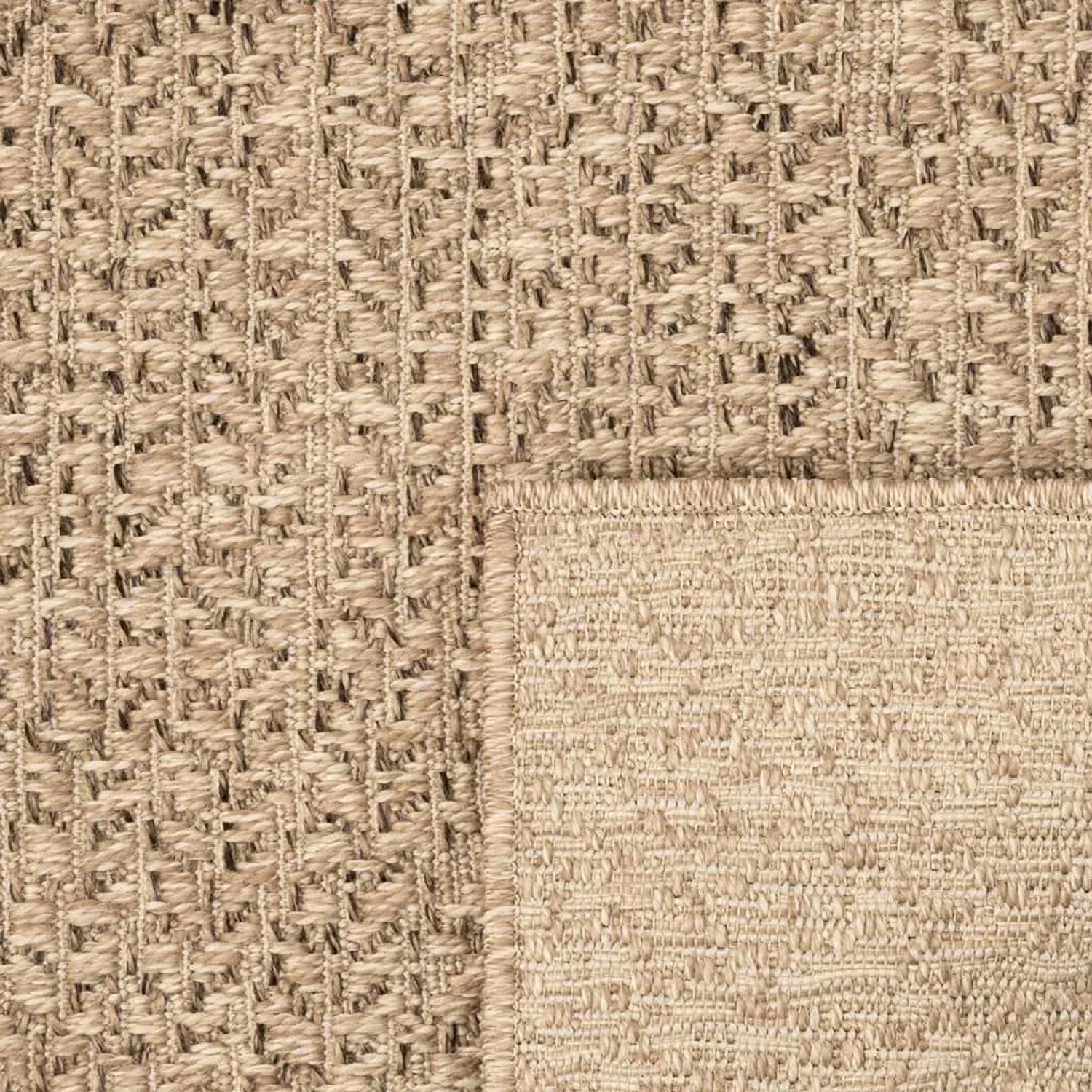 vidaXL Teppich ZIZUR 60x110 cm Jute-Optik Indoor und Outdoor 4006158_7
