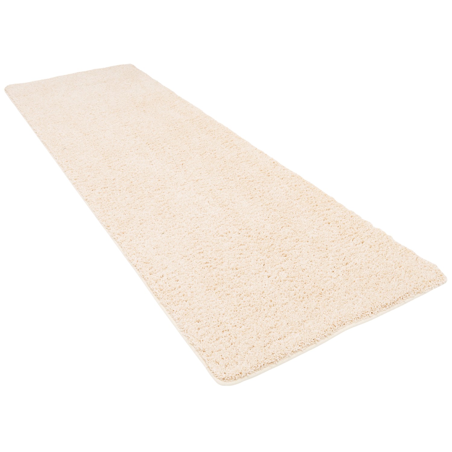 Snapstyle Luxus Hochflor Langflor Läufer Teppich Milano Creme 100x300cm günstig online kaufen