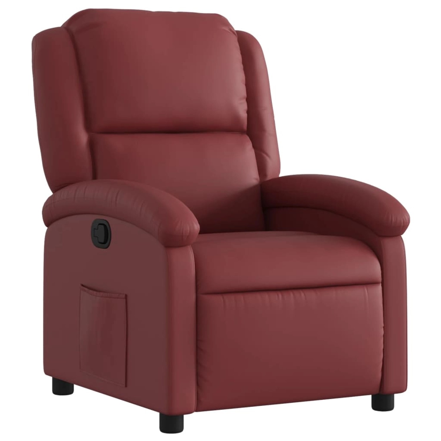 vidaXL Relaxsessel Weinrot Kunstleder 371779 günstig online kaufen