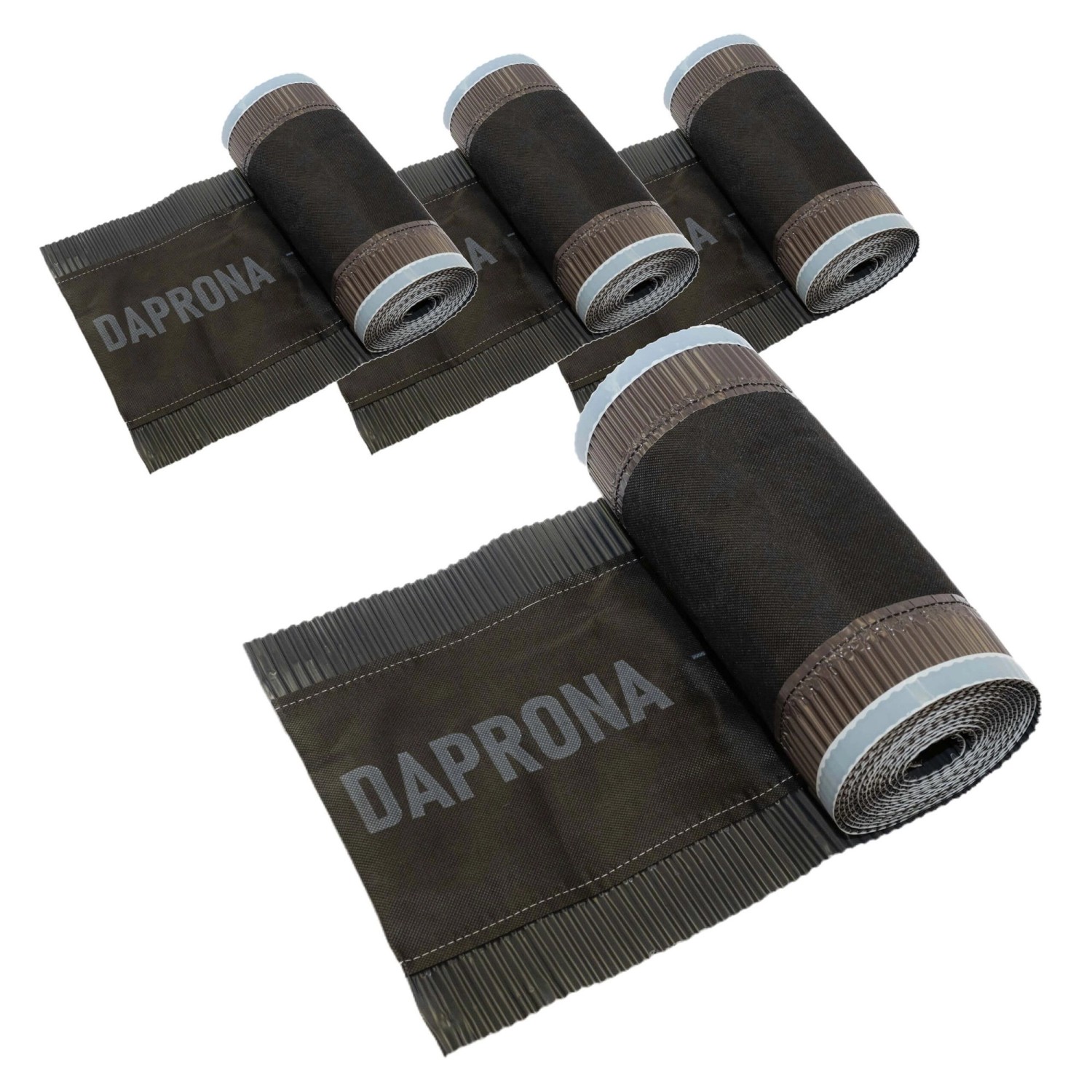 Daprona Firstband Alu 4x 5m x 180mm Anthrazit zuverlässige Abdichtung Dachfirst