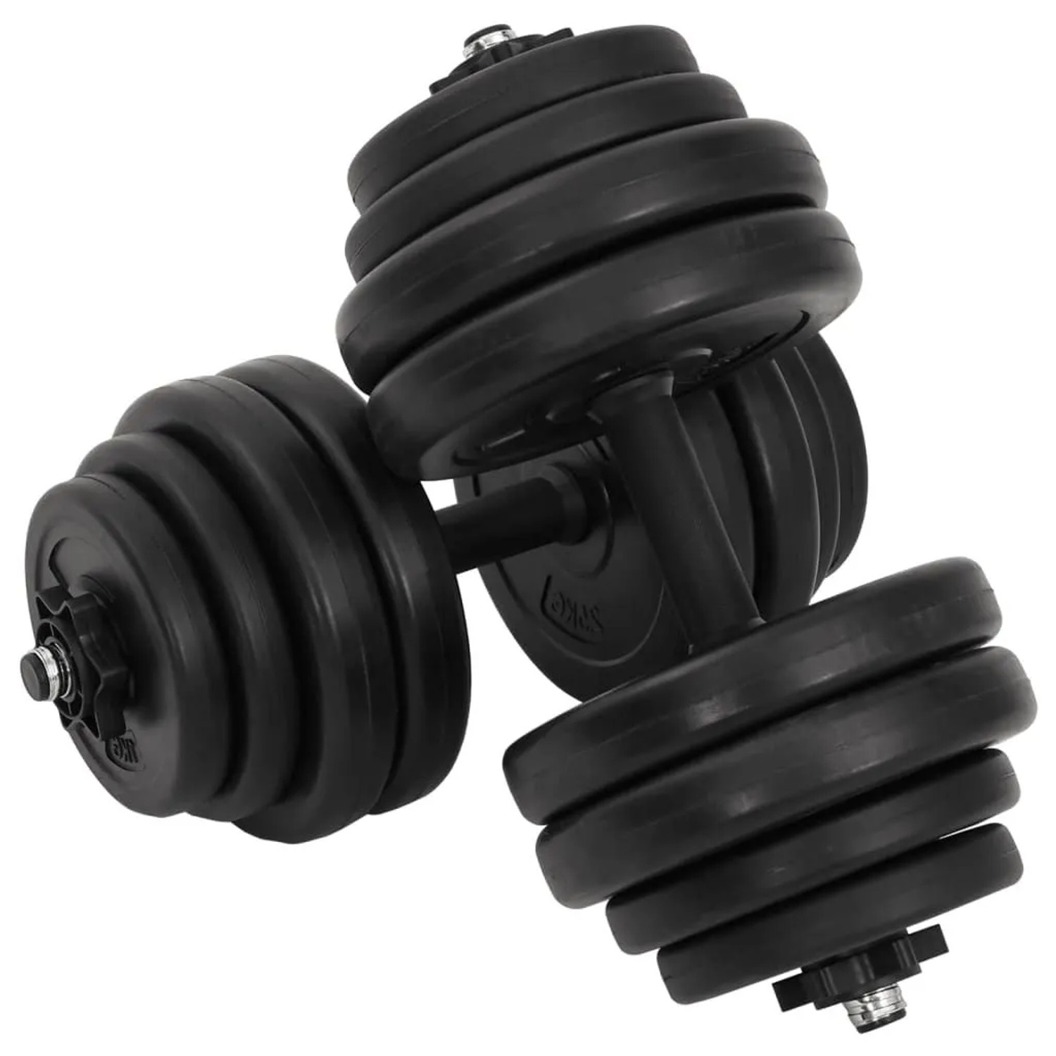 vidaXL Kurzhanteln 2x15 kg 90267
