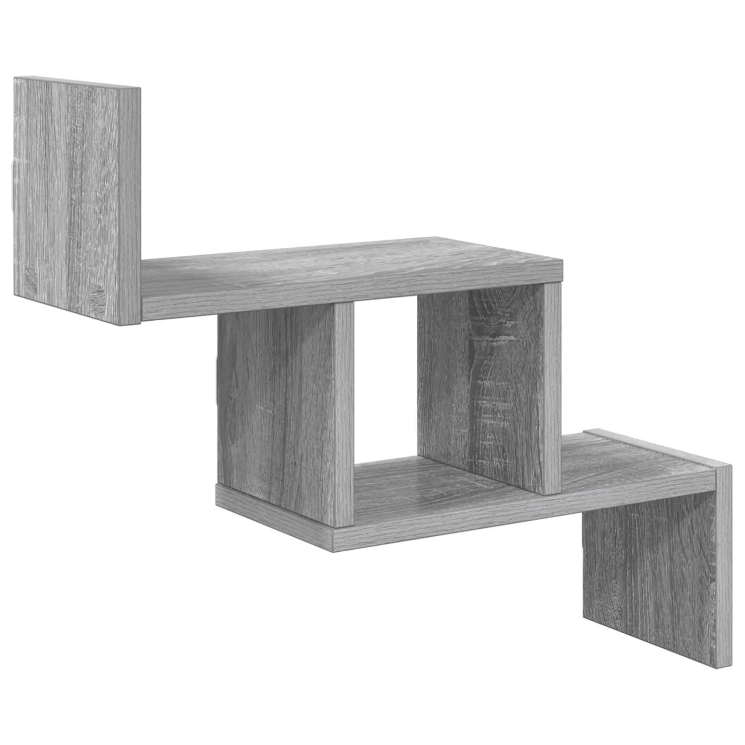 vidaXL Wandregal Sonoma-Grau 48 x 15 x 42 cm Holzwerkstoff 8012241