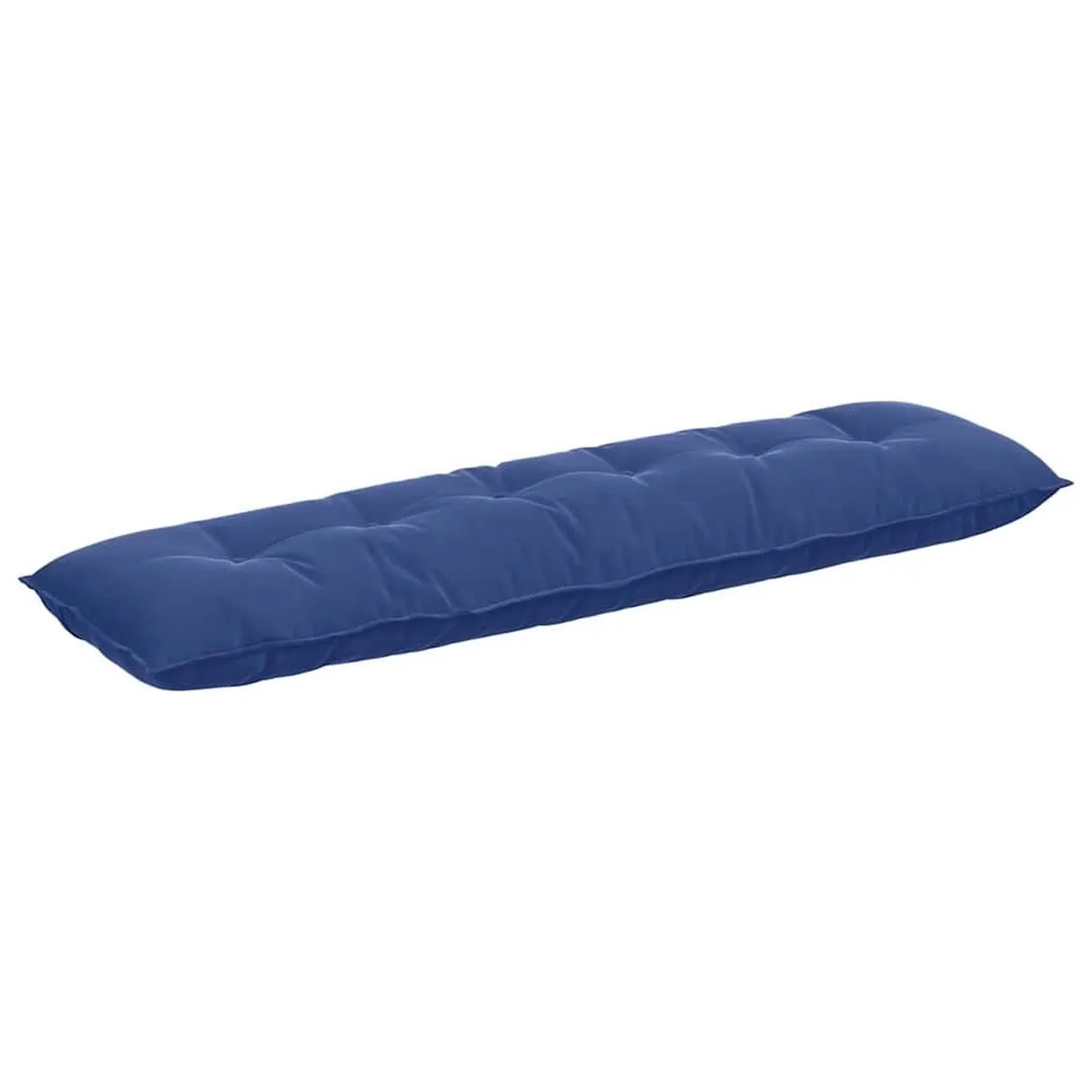 vidaXL Rückenkissen Polizeiblau 180 x 50 cm Cordstoff 42014944