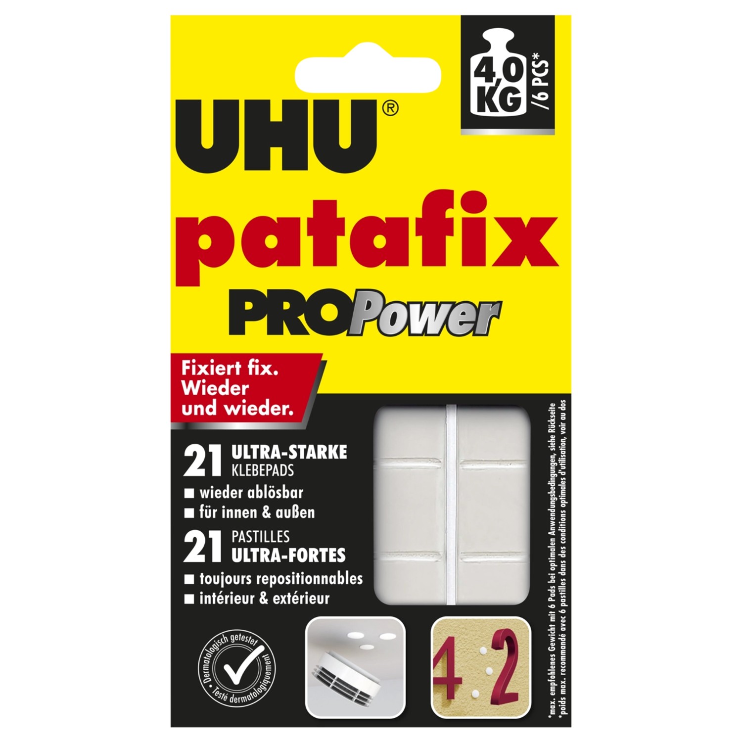 Uhu Patafix Pro Power 21 Pads günstig online kaufen