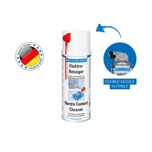 WEICON Elektro-Reiniger, 400ml Spray zur Reinigung elektronischer Bauteile und Kontakte.