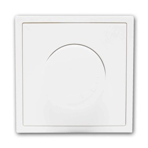 McPower LED Dimmer SHALLOW Weiß 230V 300W mit Rahmen