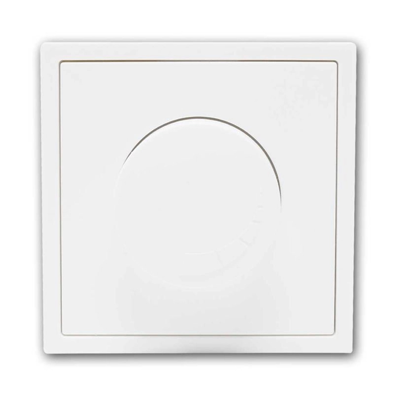 McPower LED Dimmer SHALLOW Weiß 230V 300W mit Rahmen