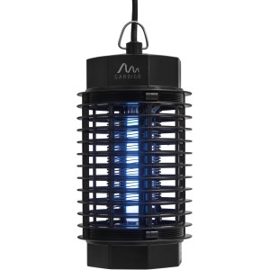 Gardigo Fluginsektenvernichter für Räume bis 50m², UV-Licht lockt Insekten an, Hochspannungsgitter vernichtet sie.