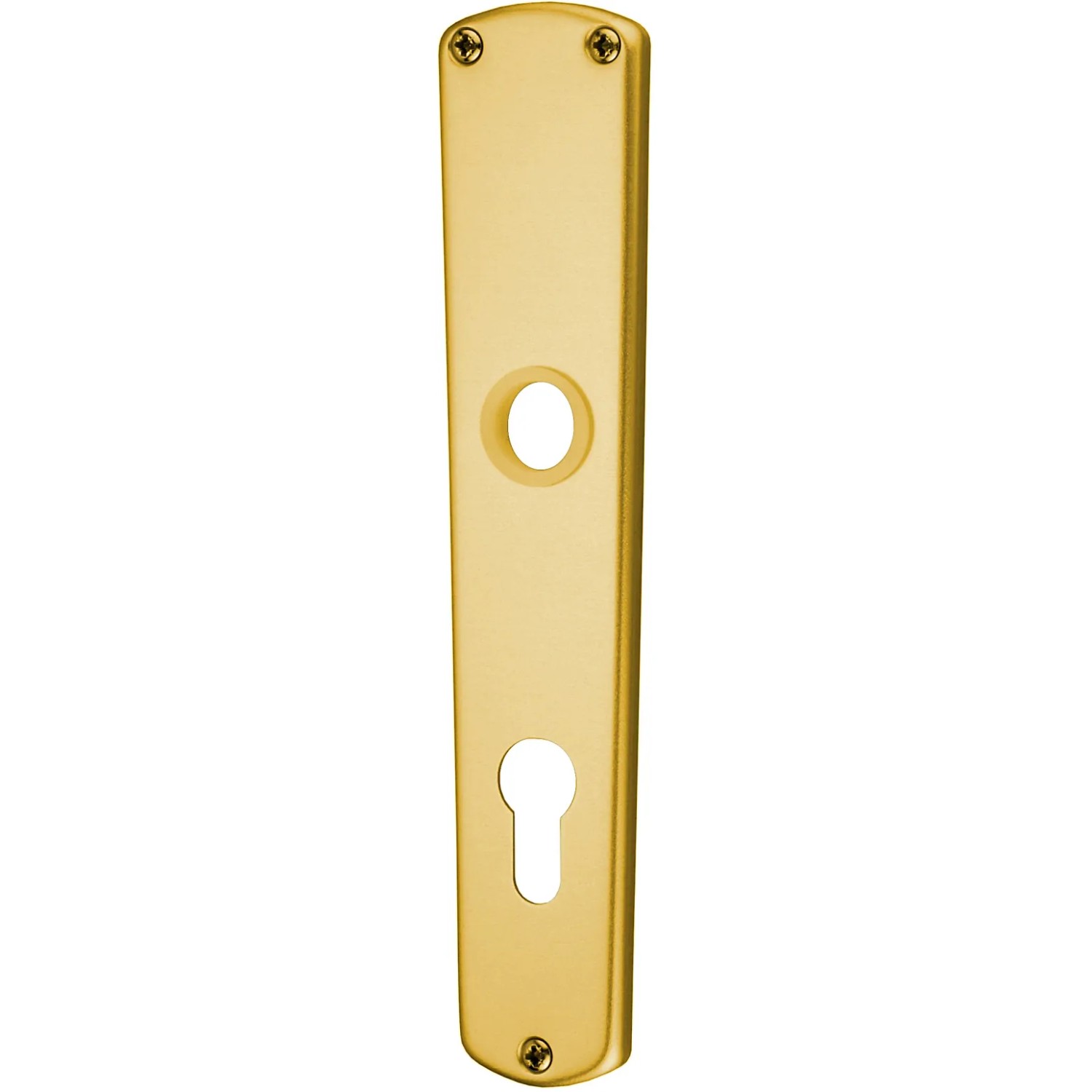 AnsaPro Zimmertür-/ WC-Langschilderpaar PZ Iller Alu Bronze