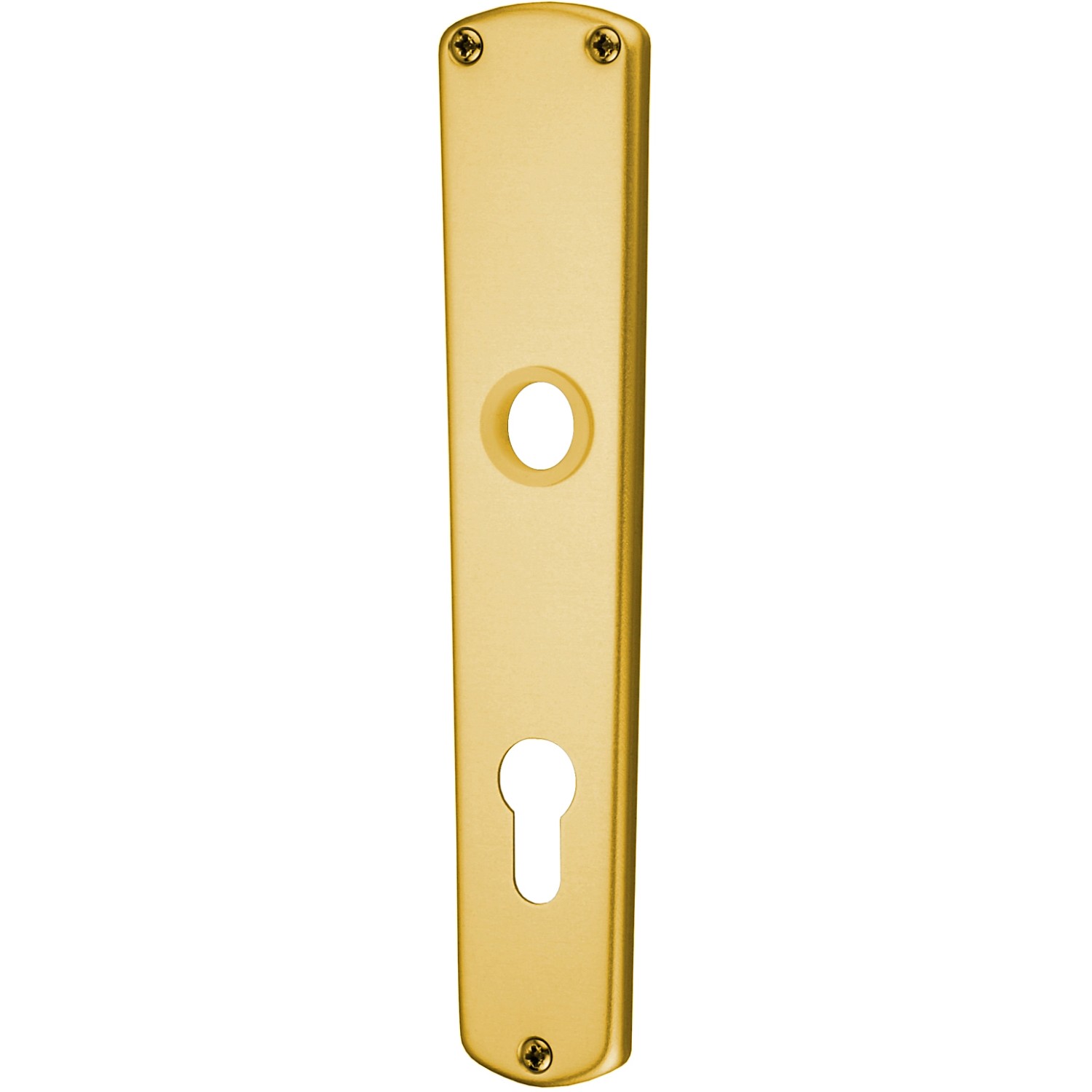 AnsaPro Zimmertür-/ WC-Langschilderpaar PZ Iller Alu Bronze