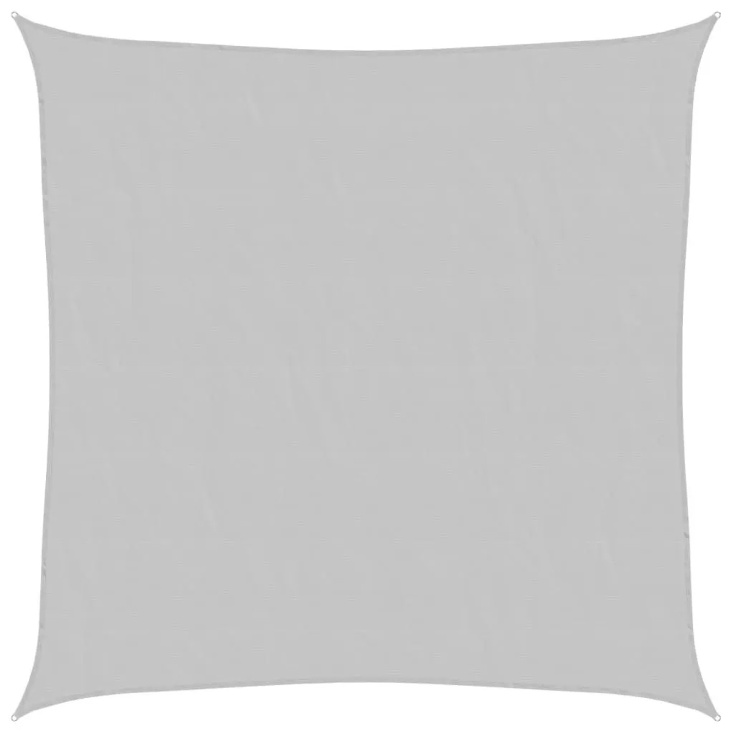 vidaXL Sonnensegel Hellgrau 2x2 m 100 % Polyester Oxford 4000399 günstig online kaufen