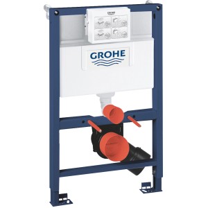 Grohe Rapid SL 2-in-1 WC-Set: Trockenbauelement mit Spülkasten und Wandwinkel für einfache Montage.