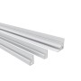 AICA Eck- und Kantenprofile, 210cm, matt weiß, für 3mm Aluverbundplatten.