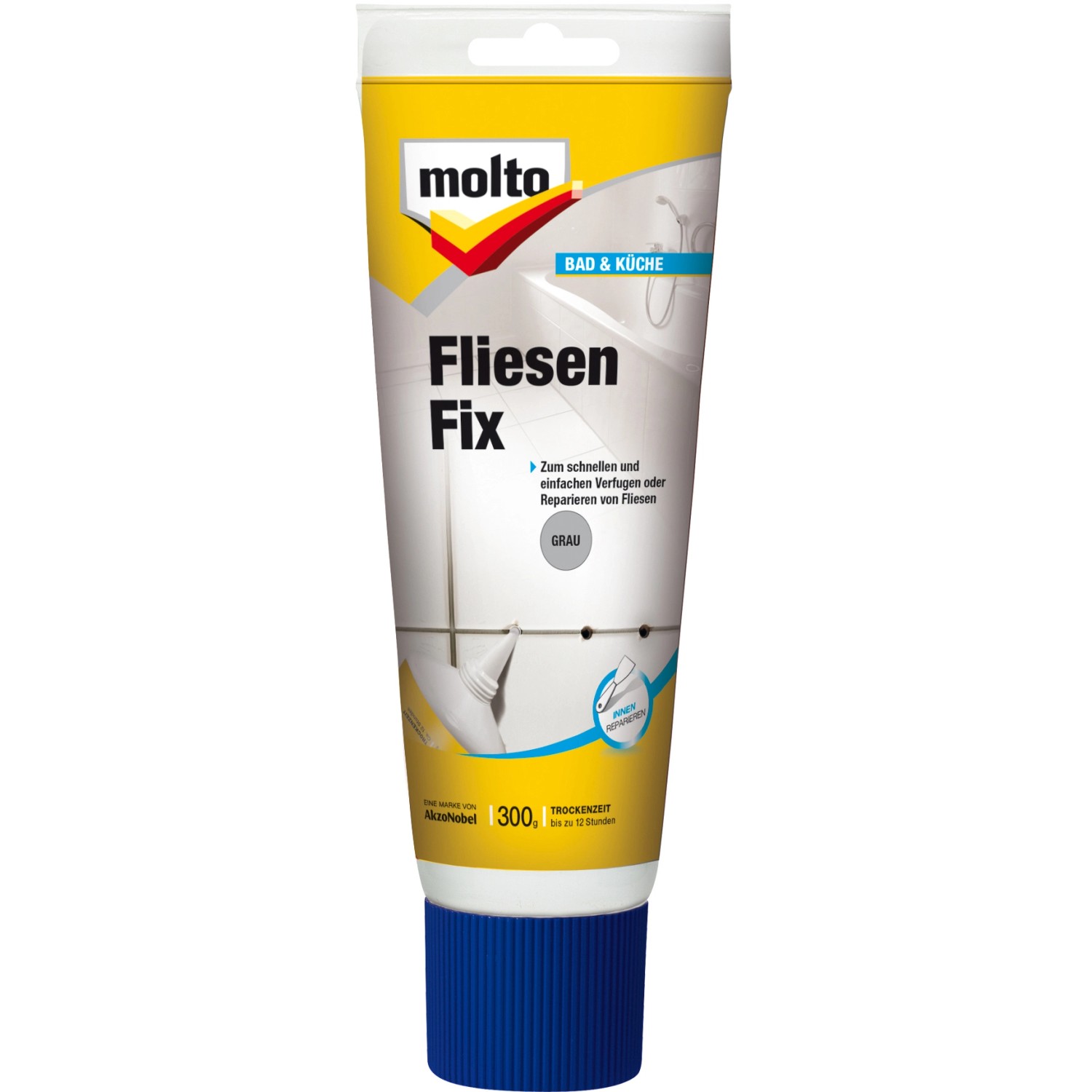 Molto Fliesen Fix Fertigspachtel Grau 300 g günstig online kaufen