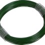 Grüner, verzinkter Eisendraht, 1 mm dick, 32 m lang, ideal für Bastel- und Dekoarbeiten.